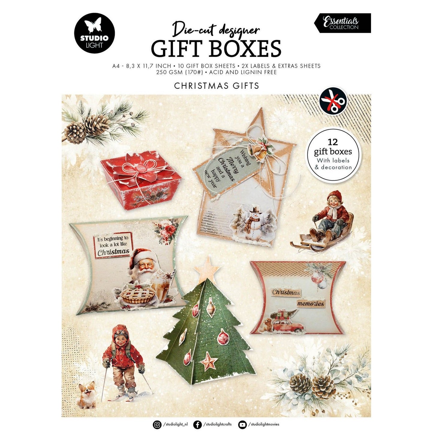 Studioleuchte • Essentials DIY-Geschenkboxen Weihnachtsgeschenke