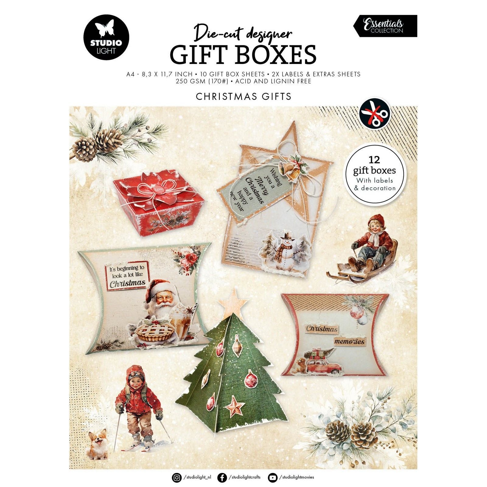 Studioleuchte • Essentials DIY-Geschenkboxen Weihnachtsgeschenke
