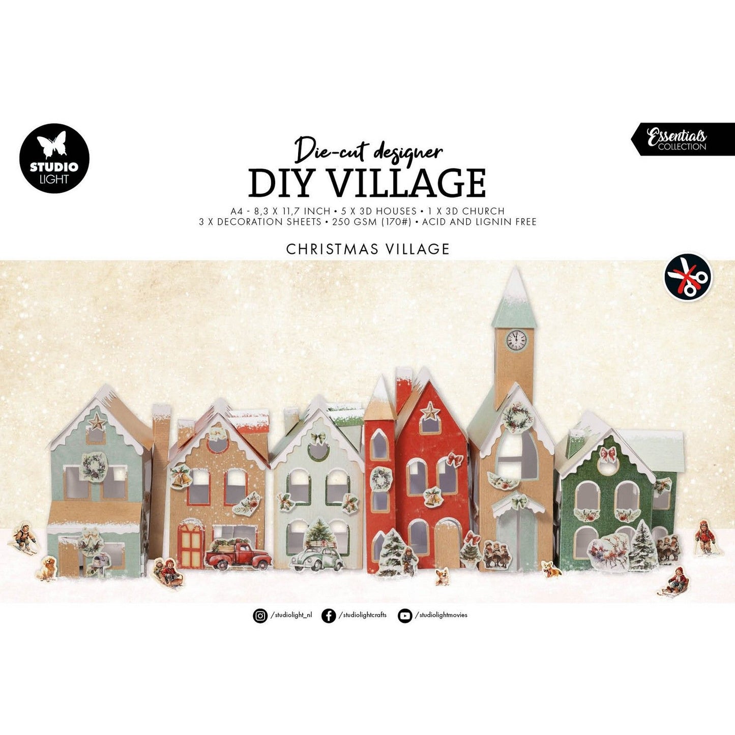 Studiolicht • Essentials DIY Village Weihnachtsdorf