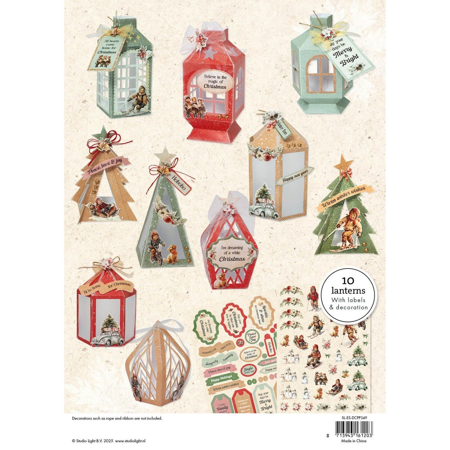 Studiolicht • Wesentliche DIY-Laternen, funkelnde Weihnachten