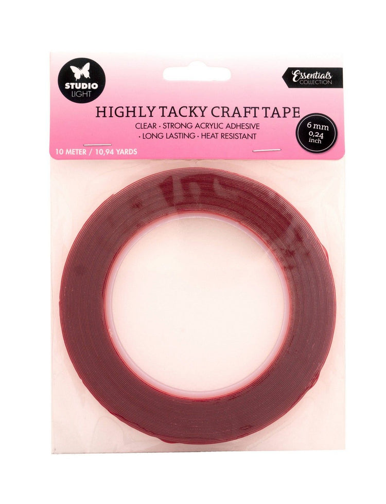 Studiolicht • Essentials stark klebendes doppelseitiges Bastelband 6 mm