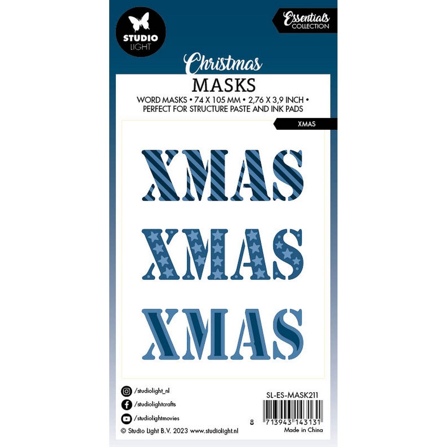 Studiolicht • Wesentliche Maske Weihnachten