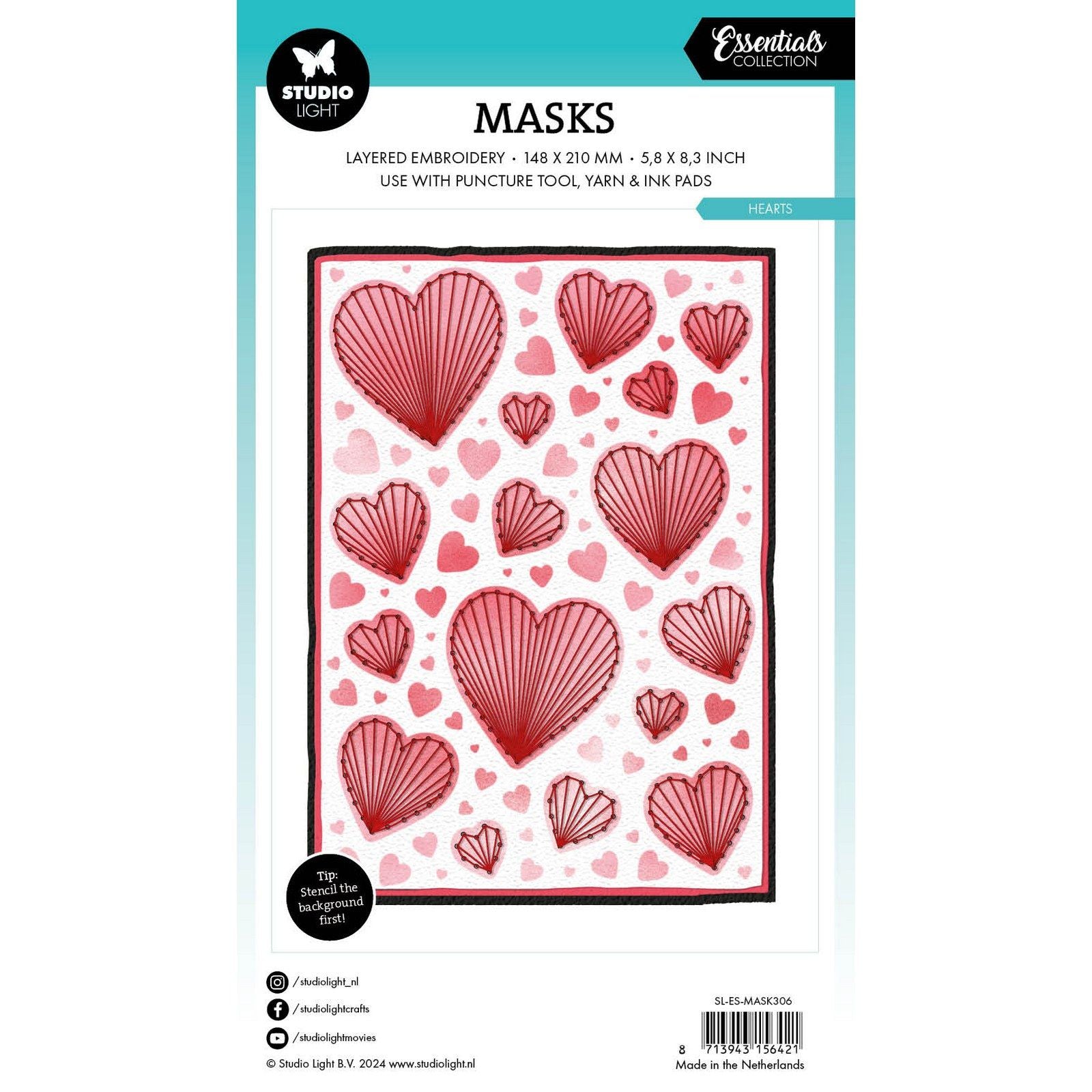 Studiolicht • Essentials Punktionswerkzeug Maske Herzen