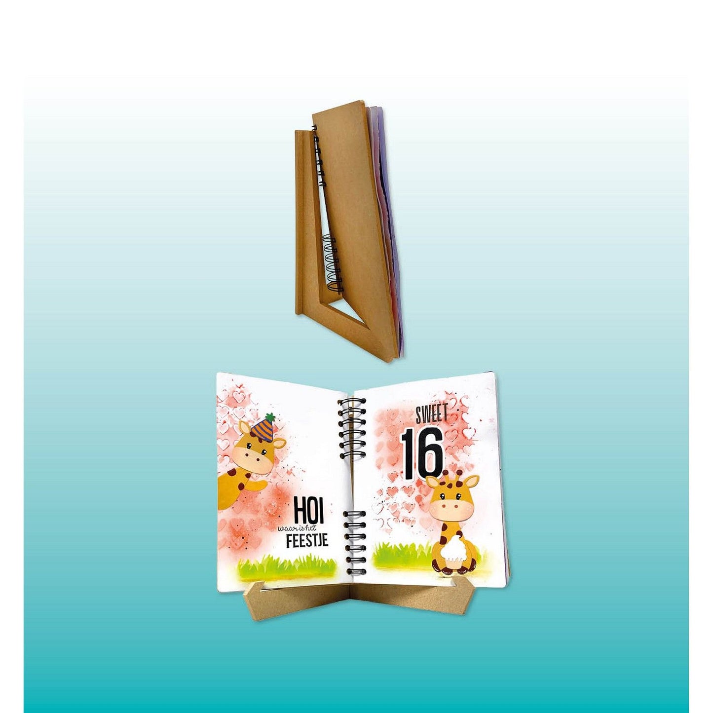 Studio Light • Essentials Journal Canvas Ständer MDF A5