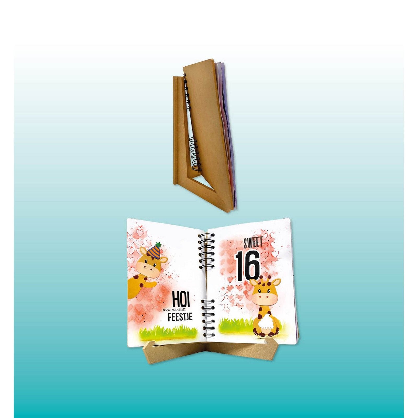 Studio Light • Essentials Journal Canvas Ständer MDF A5