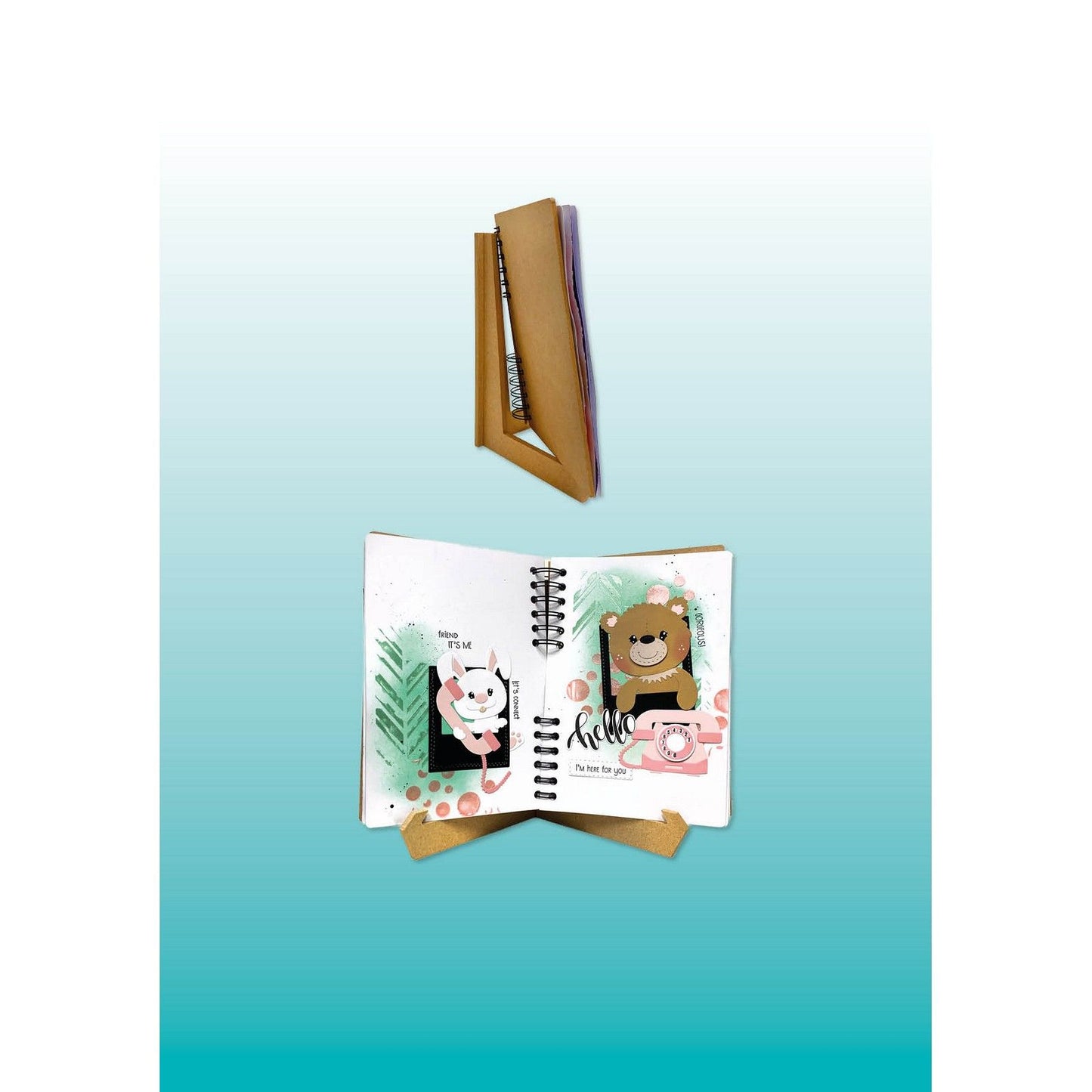 Studio Light • Essentials Journal Canvas Ständer MDF A4