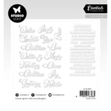 Studioleuchte • Essentials, Papierelemente, Silber, Sentiments, Klassiker - afbeelding 2