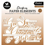 Studioleuchte • Essentials Papierelemente Bronze Sentiments Klassiker - afbeelding 1