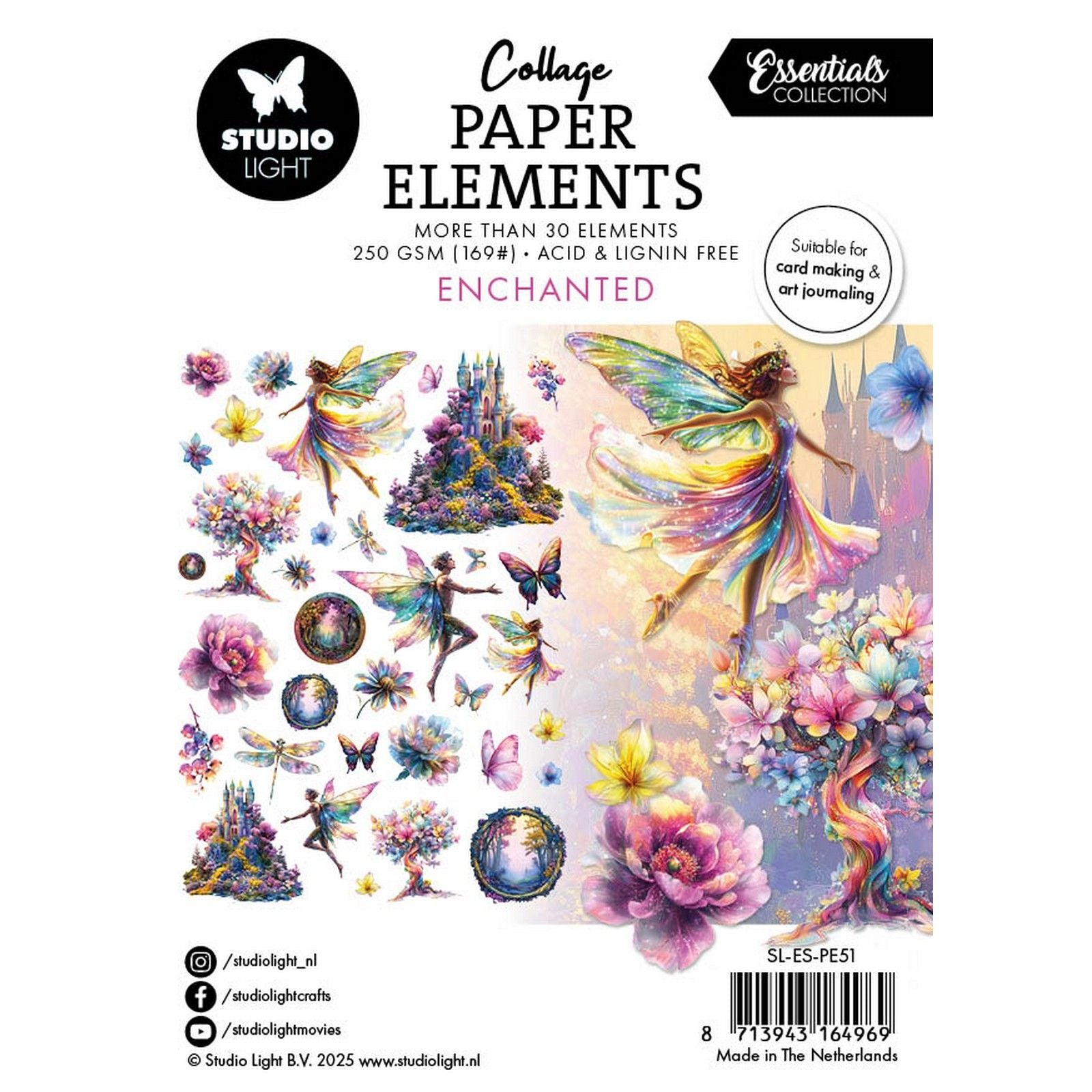 Studioleuchte • Essentials Papierelemente verzaubert