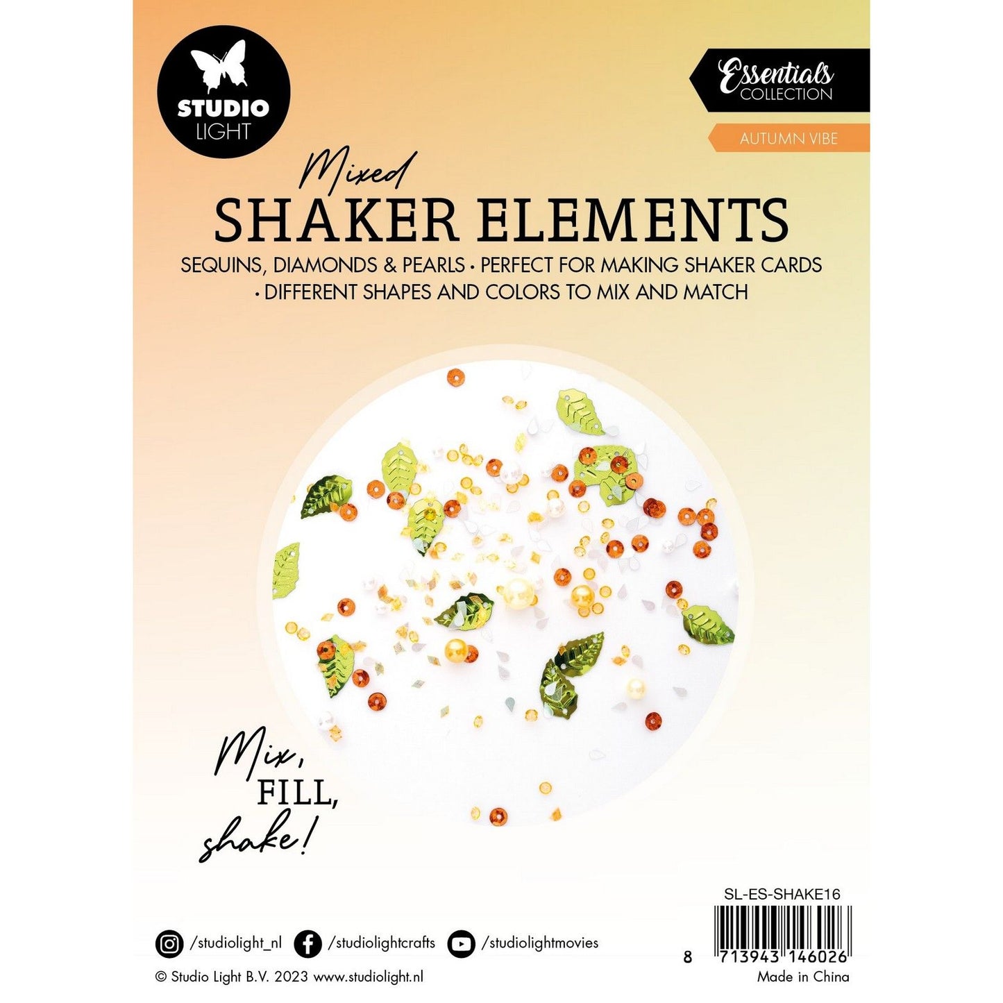 Studiolicht • Essentials Shaker-Elemente Herbststimmung