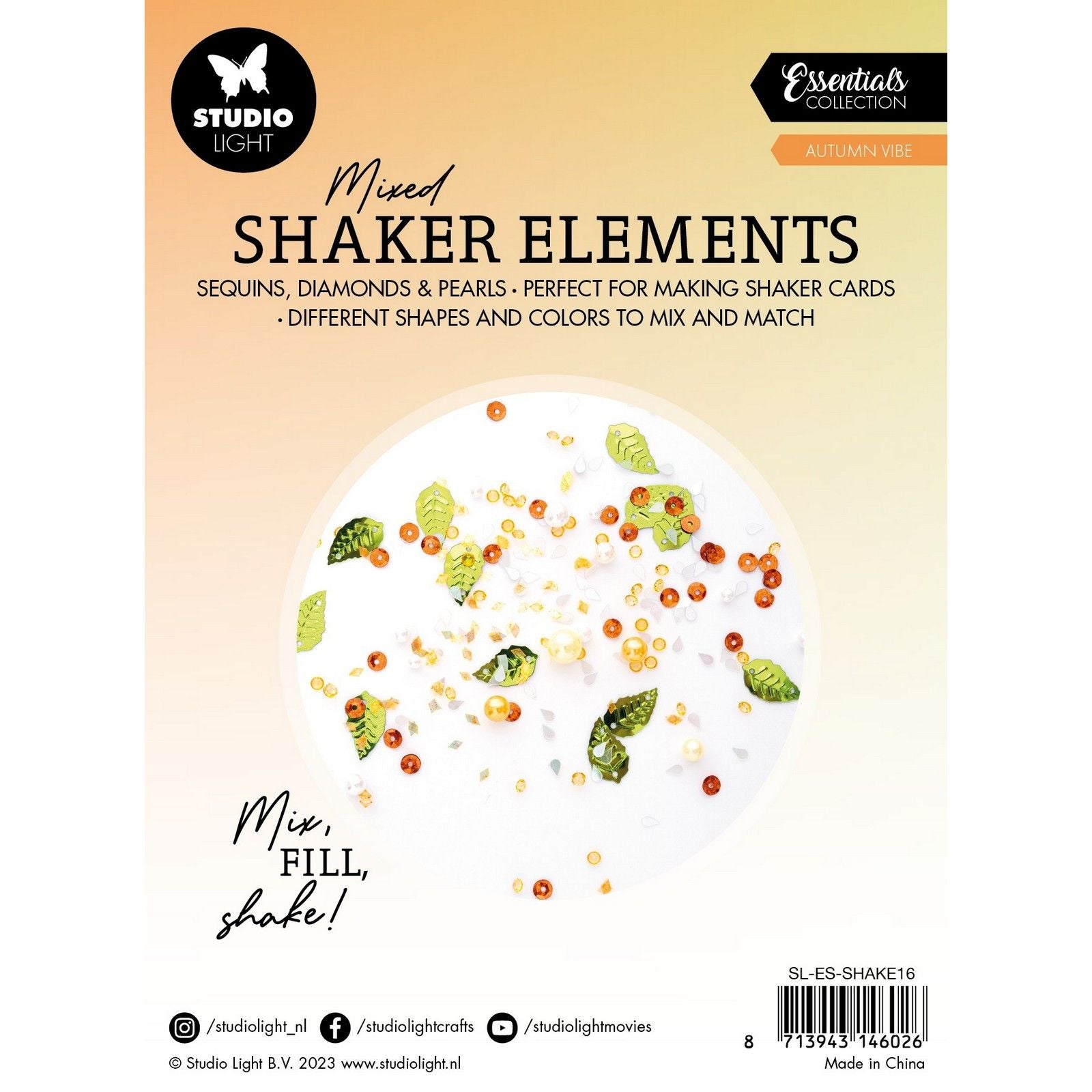 Studiolicht • Essentials Shaker-Elemente Herbststimmung