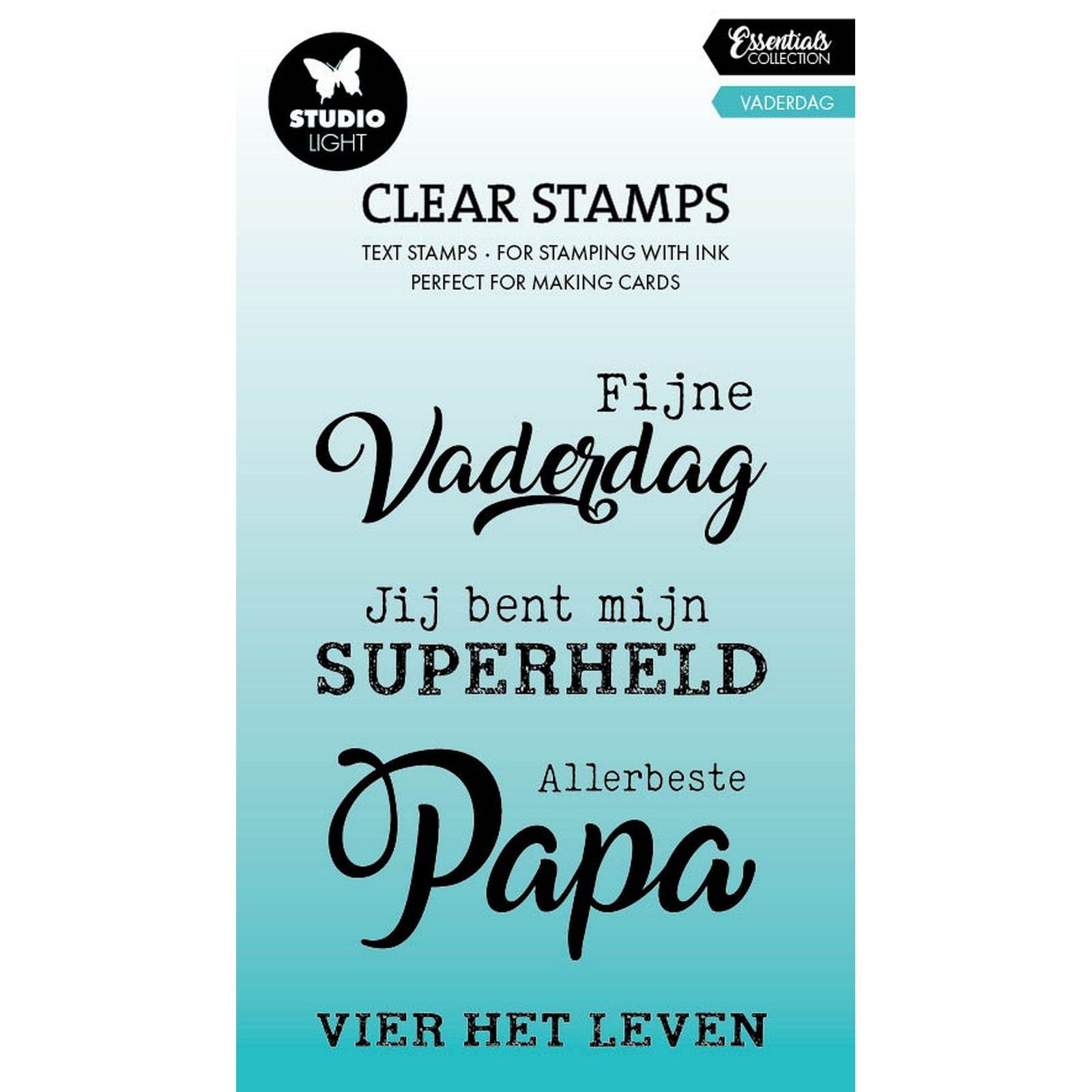 Studiolicht • Essentials Clear Stamp Vatertag