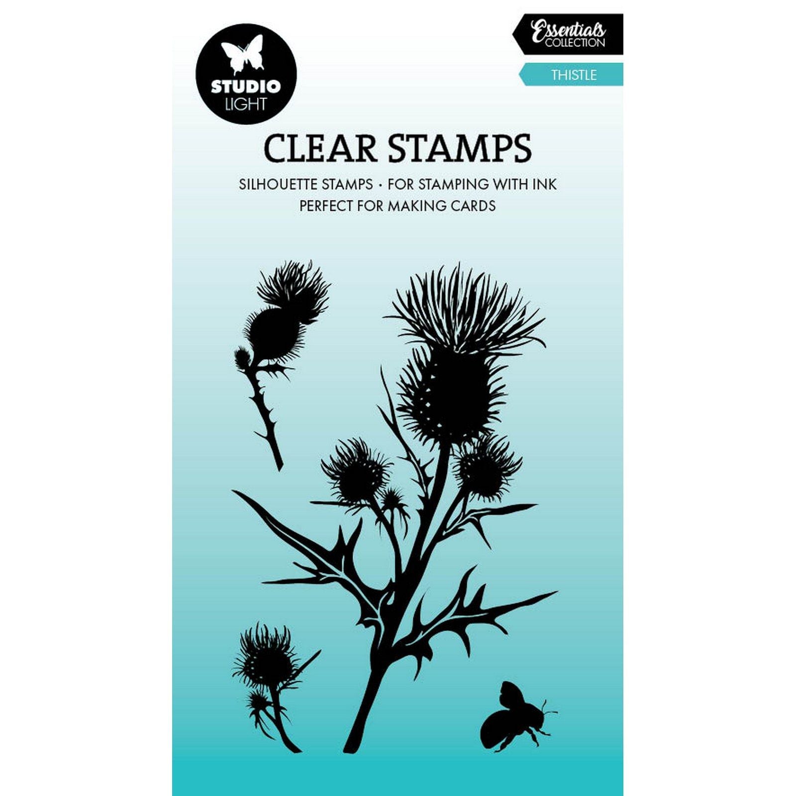 Studiolicht • Essentials Clear Stamp Distel