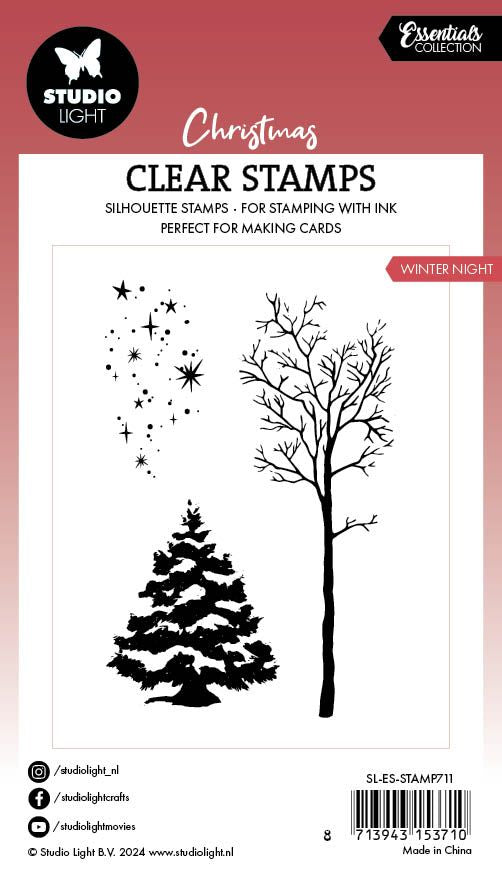 Studiolicht • Essentials Clear Stamp Winternacht