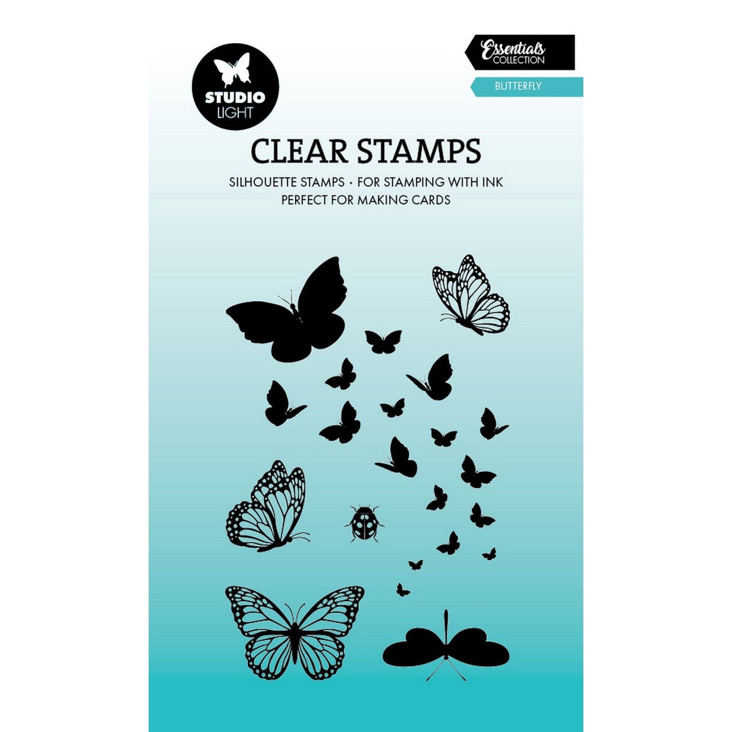 Studiolicht • Essentials Clear Stamp Schmetterling