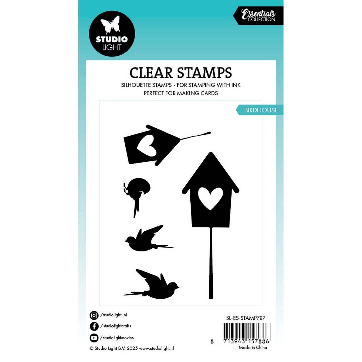 Studioleuchte • Essentials Clear Stamp Vogelhaus