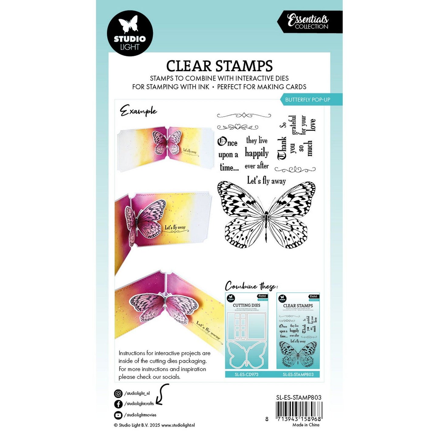 Studiolicht • Essentials Clear Stamp Pop-up