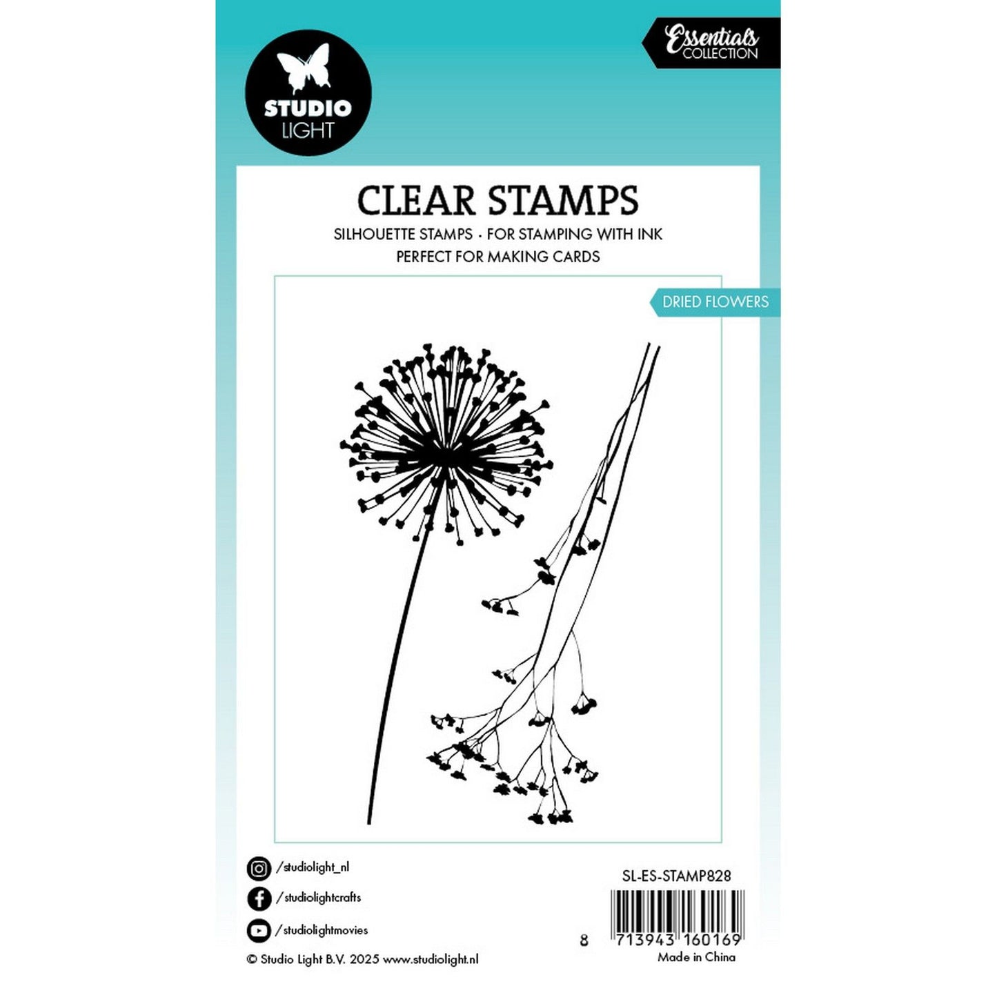 Studiolicht • Essentials Clear Stamp Trockenblumen