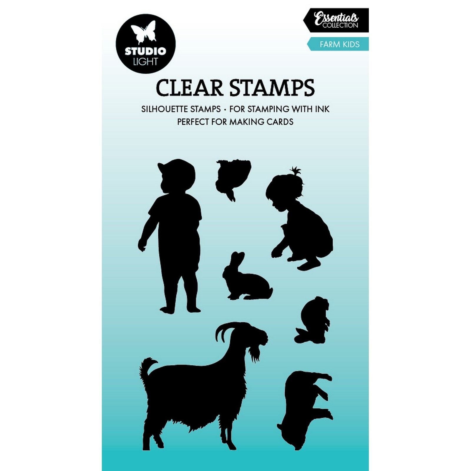Studiolicht • Essentials Clear Stamp Farm Kids