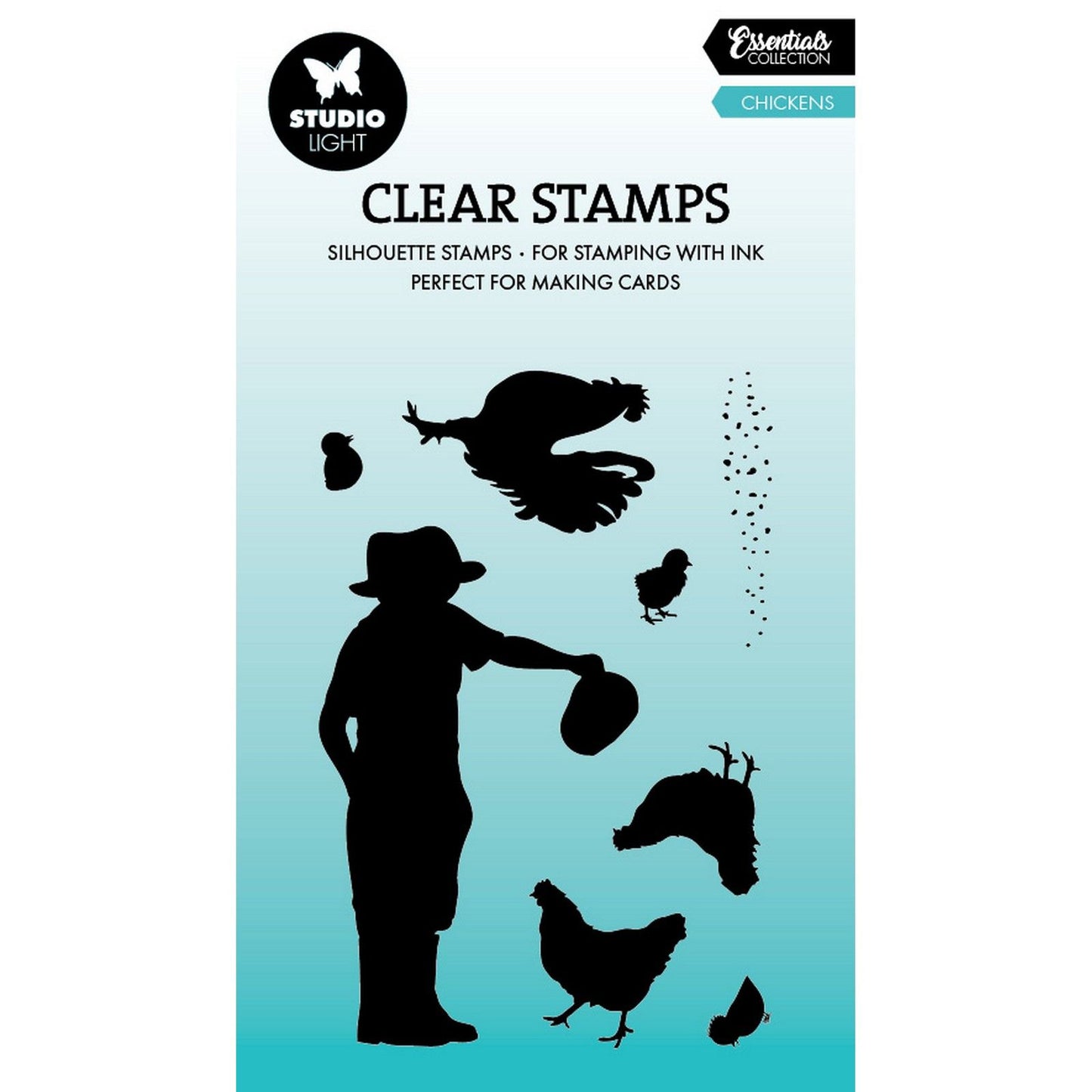 Studiolicht • Essentials Clear Stamp-Hühner