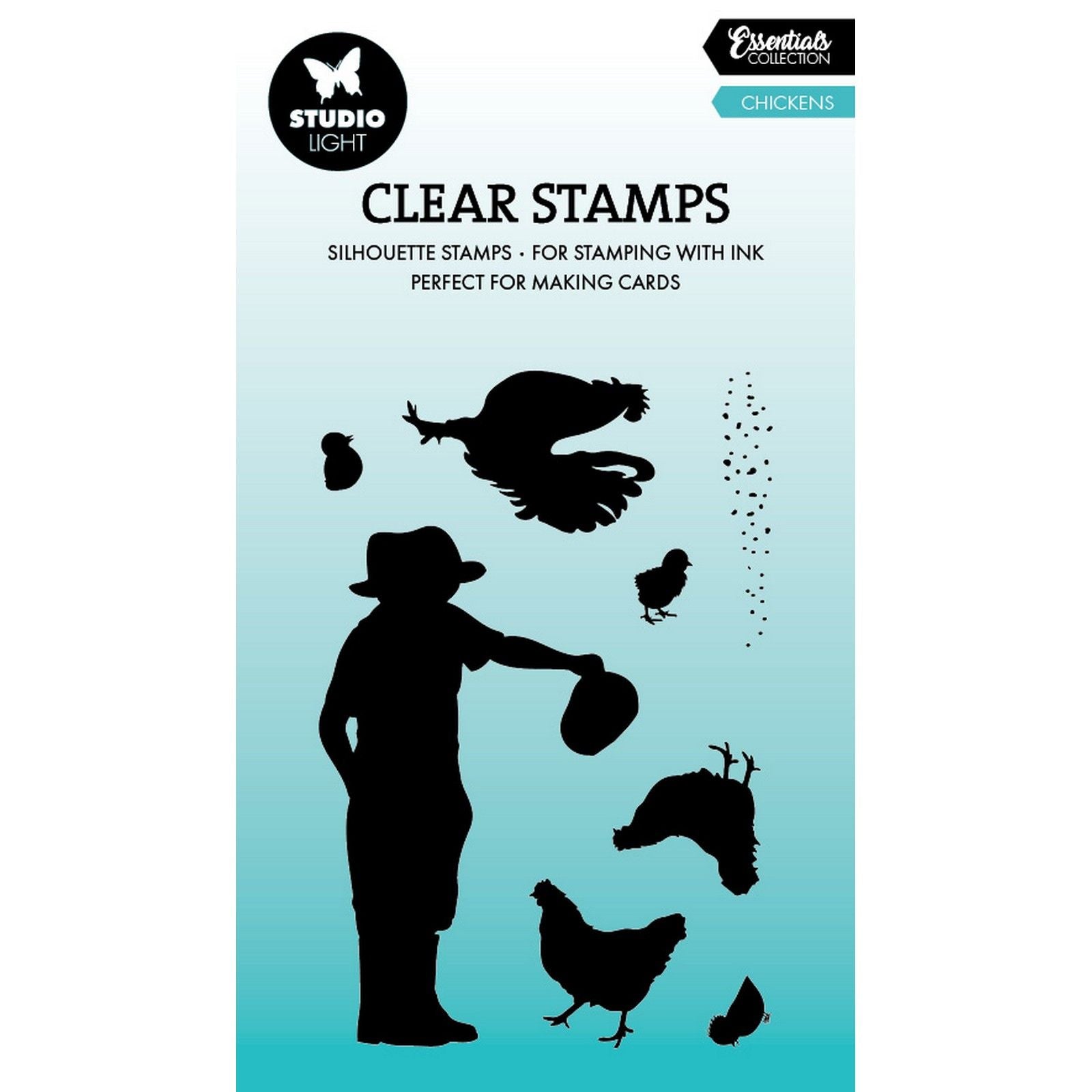 Studiolicht • Essentials Clear Stamp-Hühner