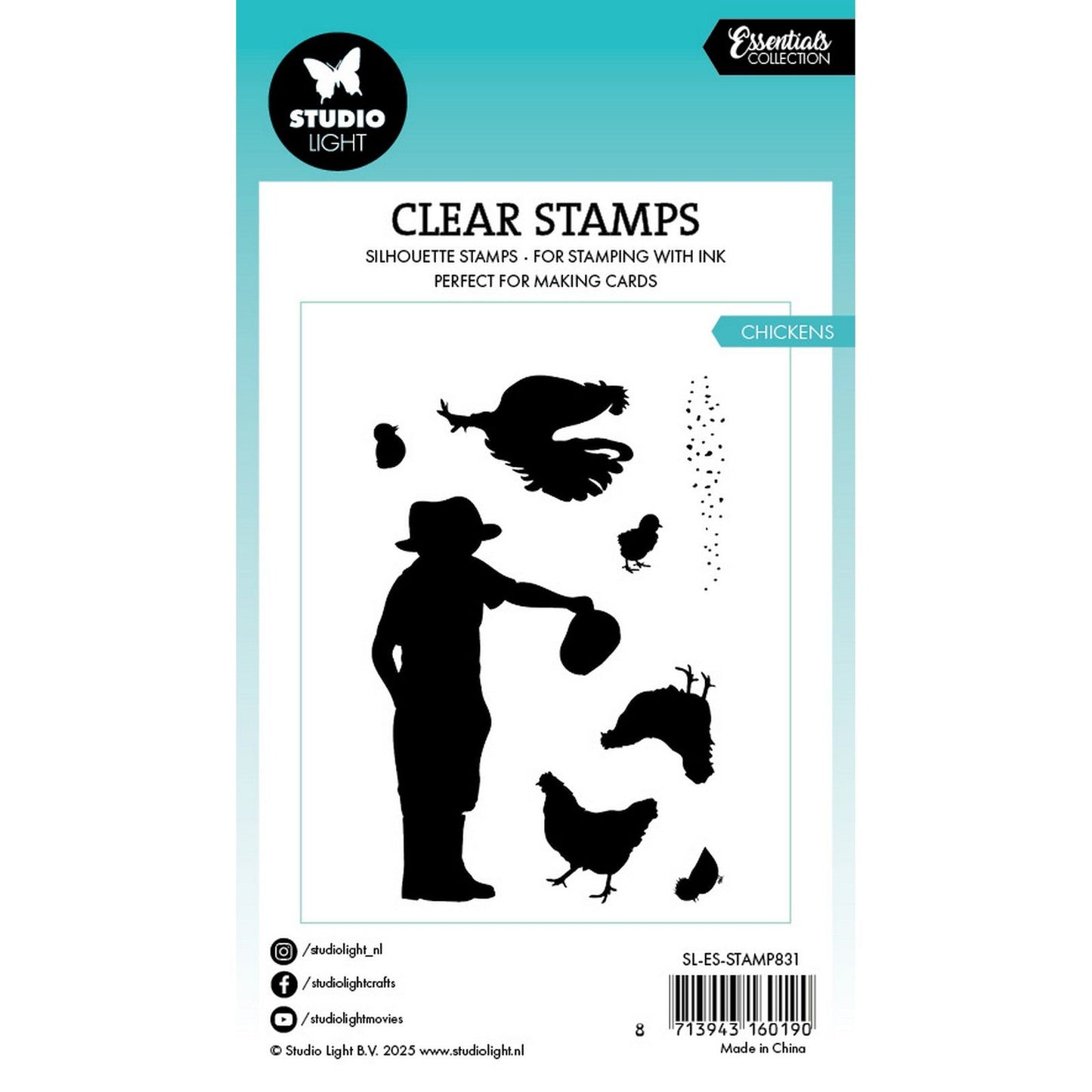 Studiolicht • Essentials Clear Stamp-Hühner