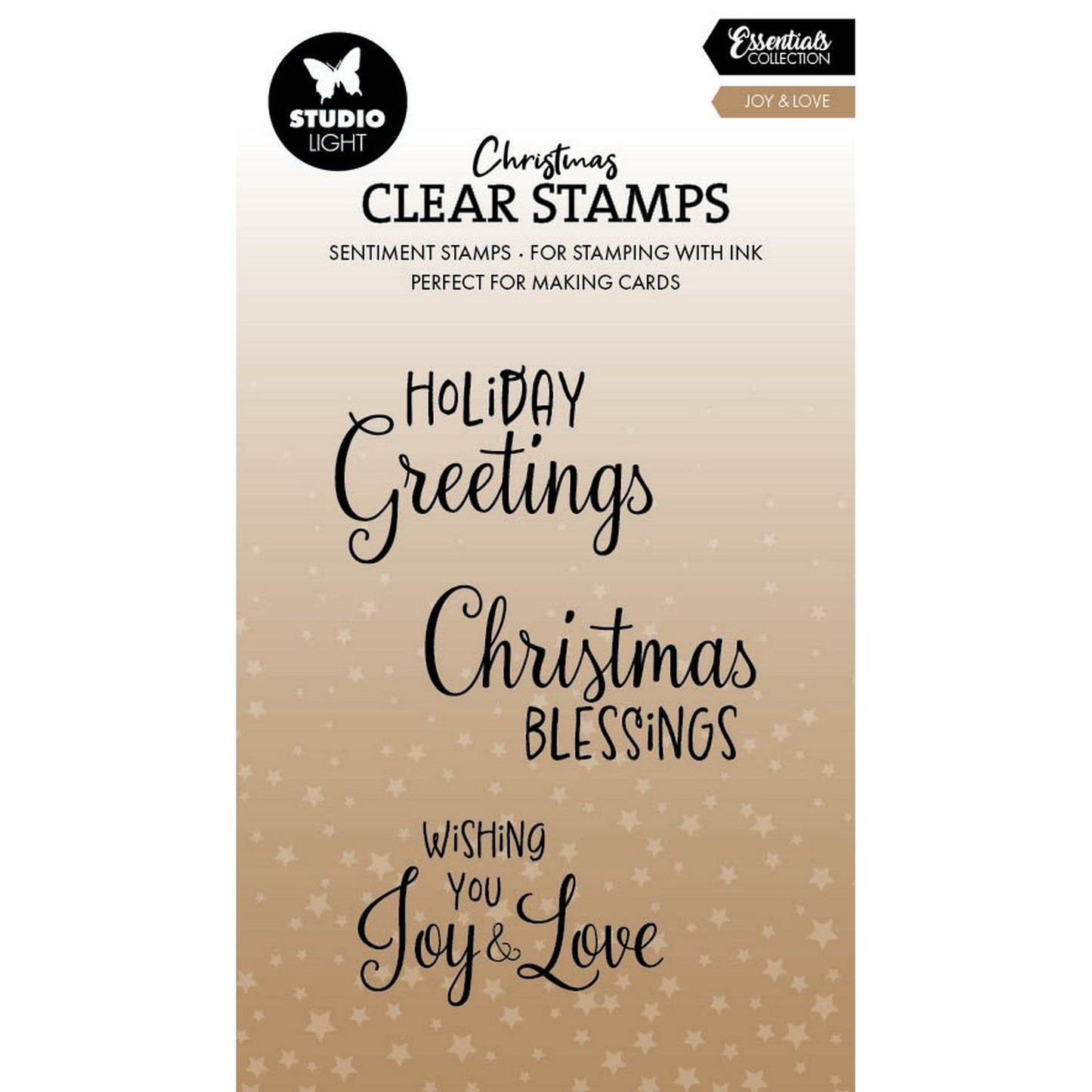Studiolicht • Essentials Clear Stamp Joy Love
