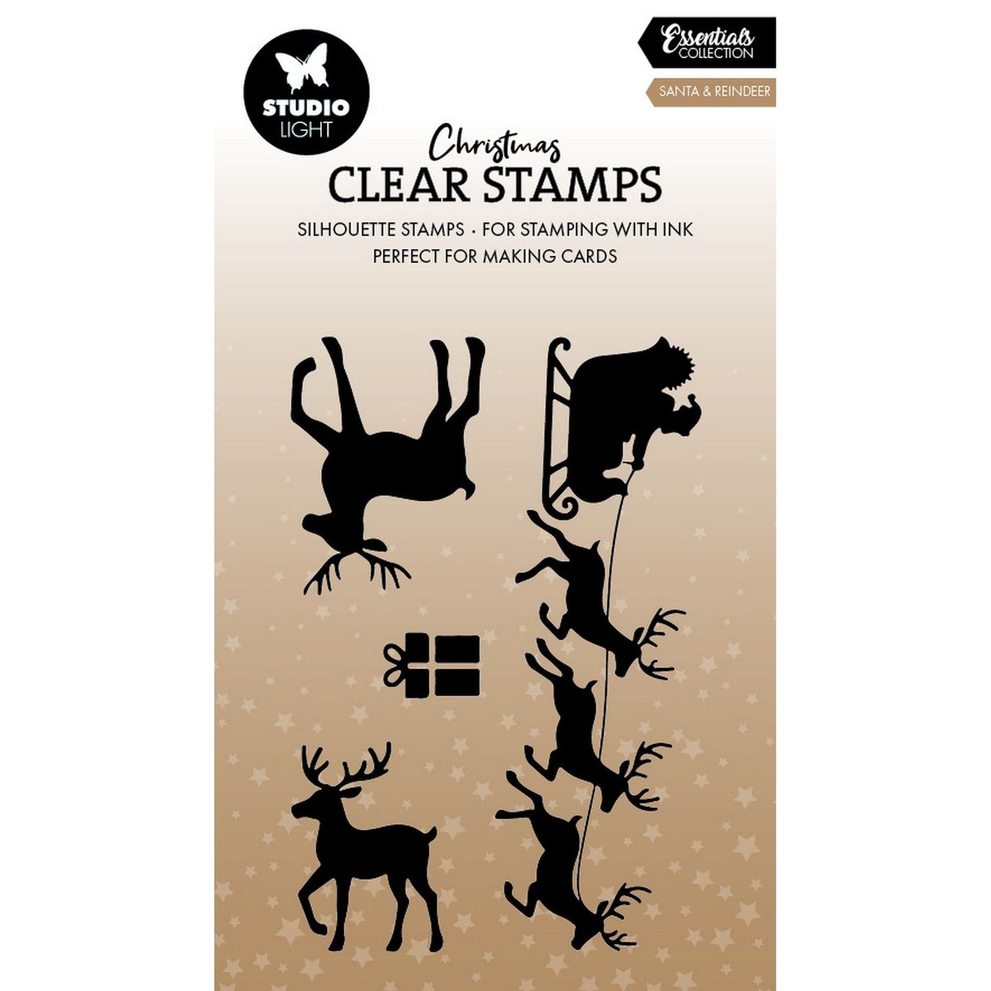 Studiolicht • Essentials Clear Stamp Santa Rentier