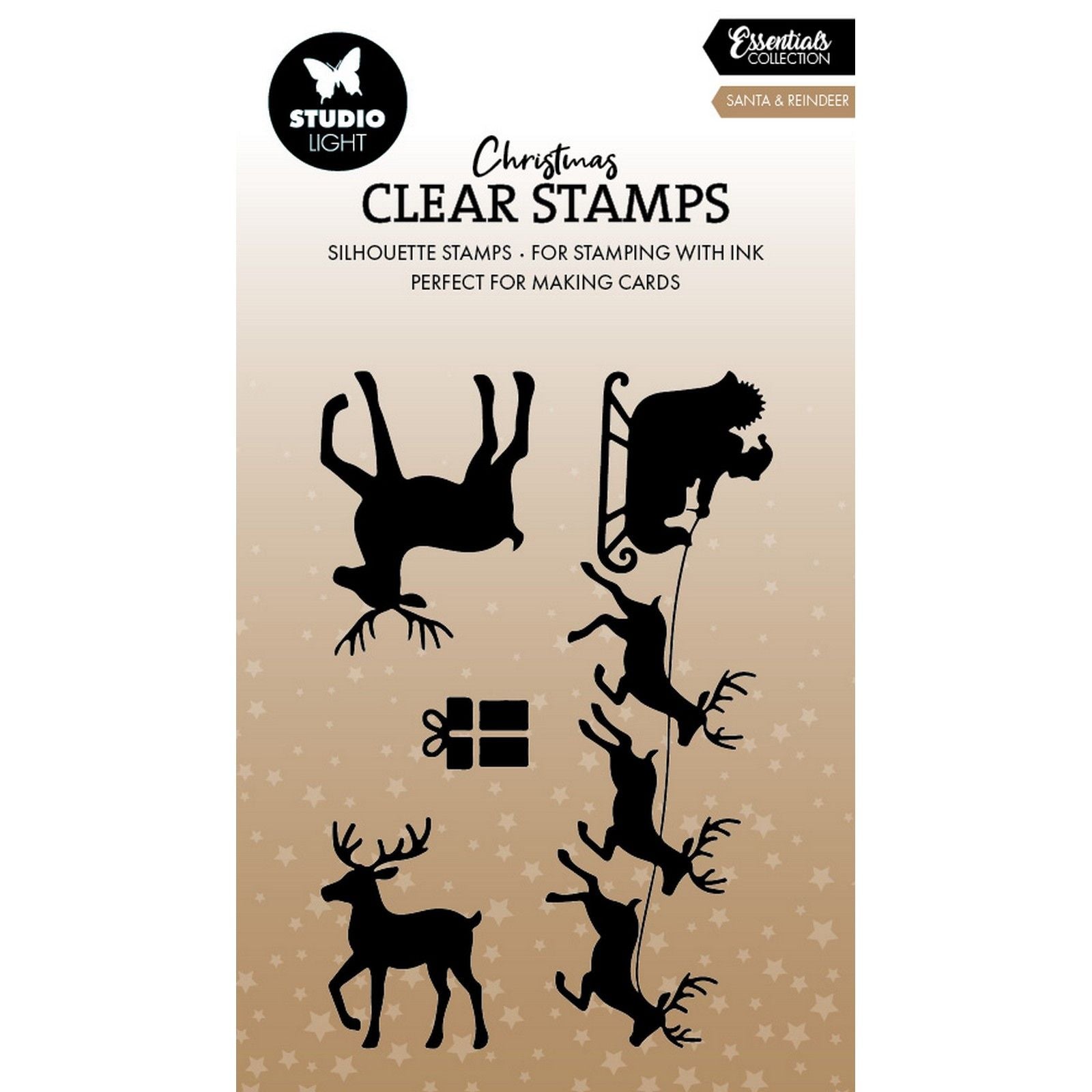 Studiolicht • Essentials Clear Stamp Santa Rentier