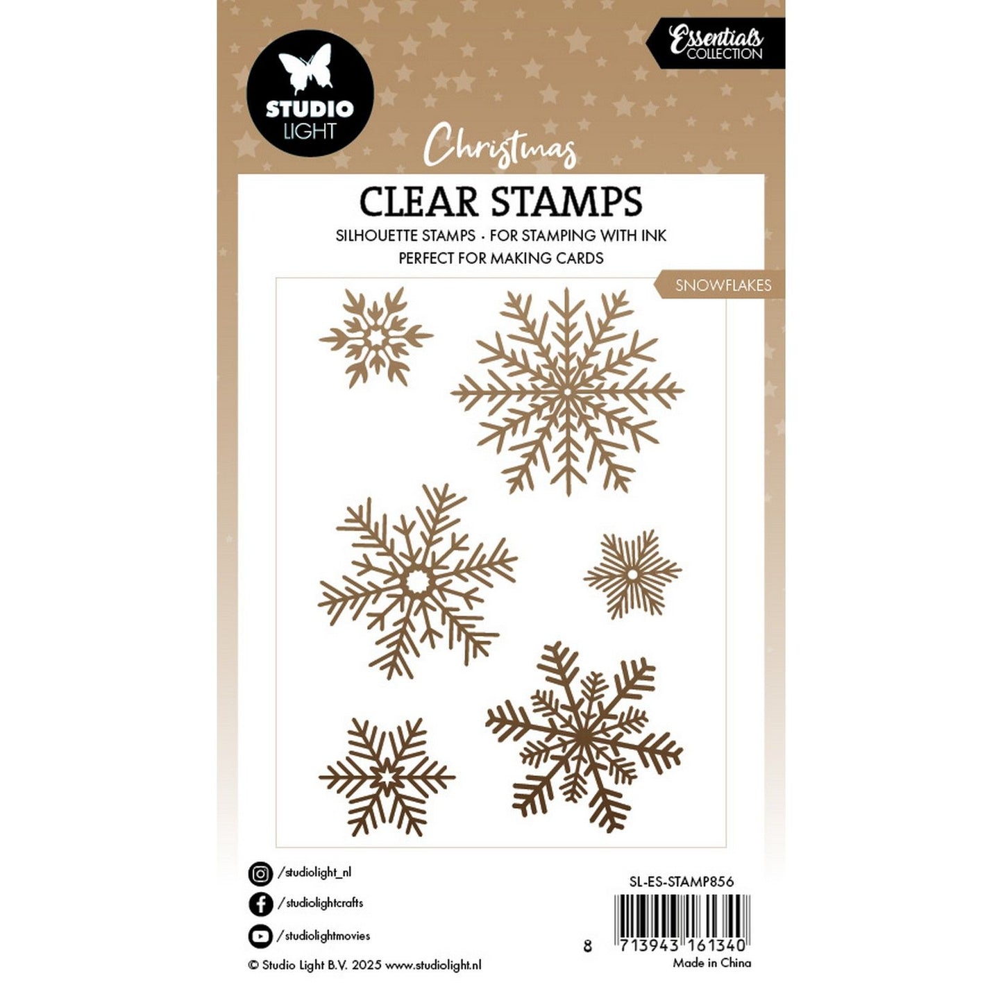 Studiolicht • Essentials Clear Stamp Schneeflocken