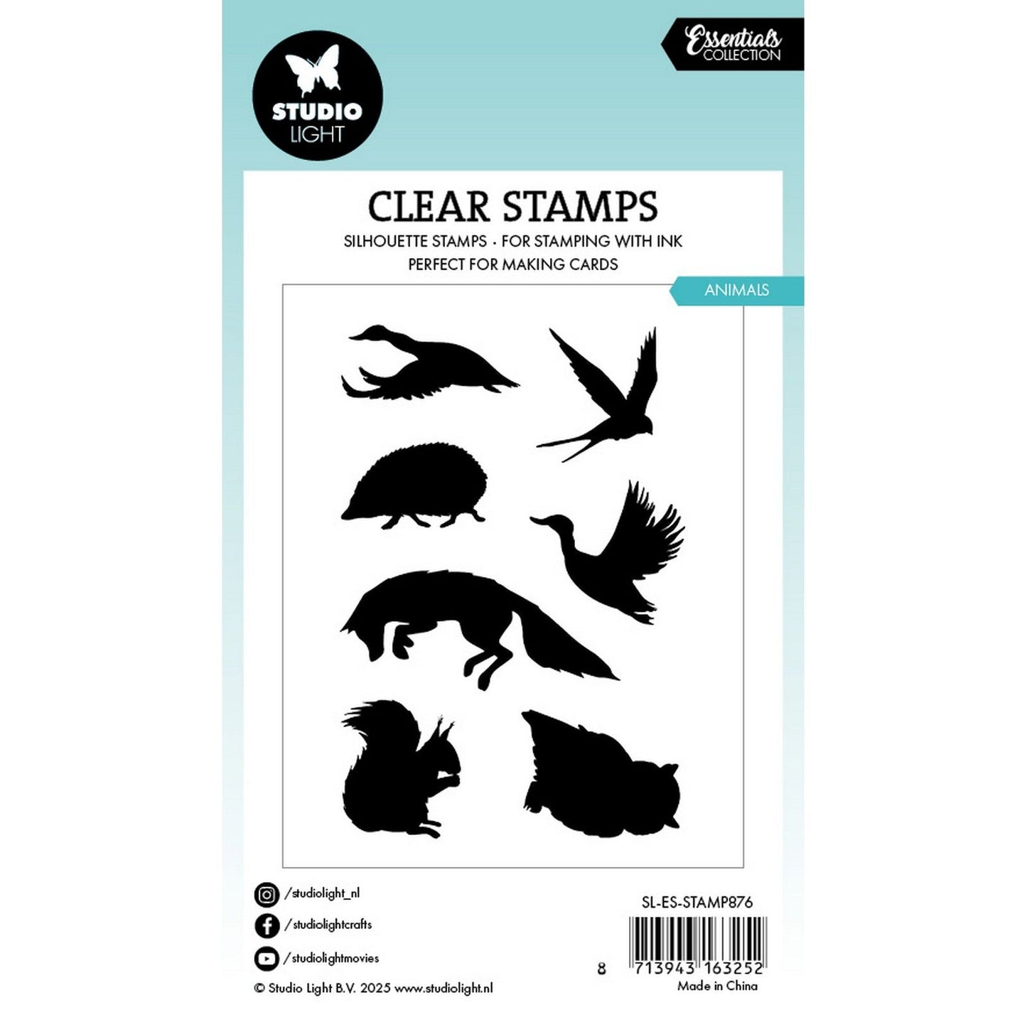 Studiolicht • Essentials Clear Stamp Tiere