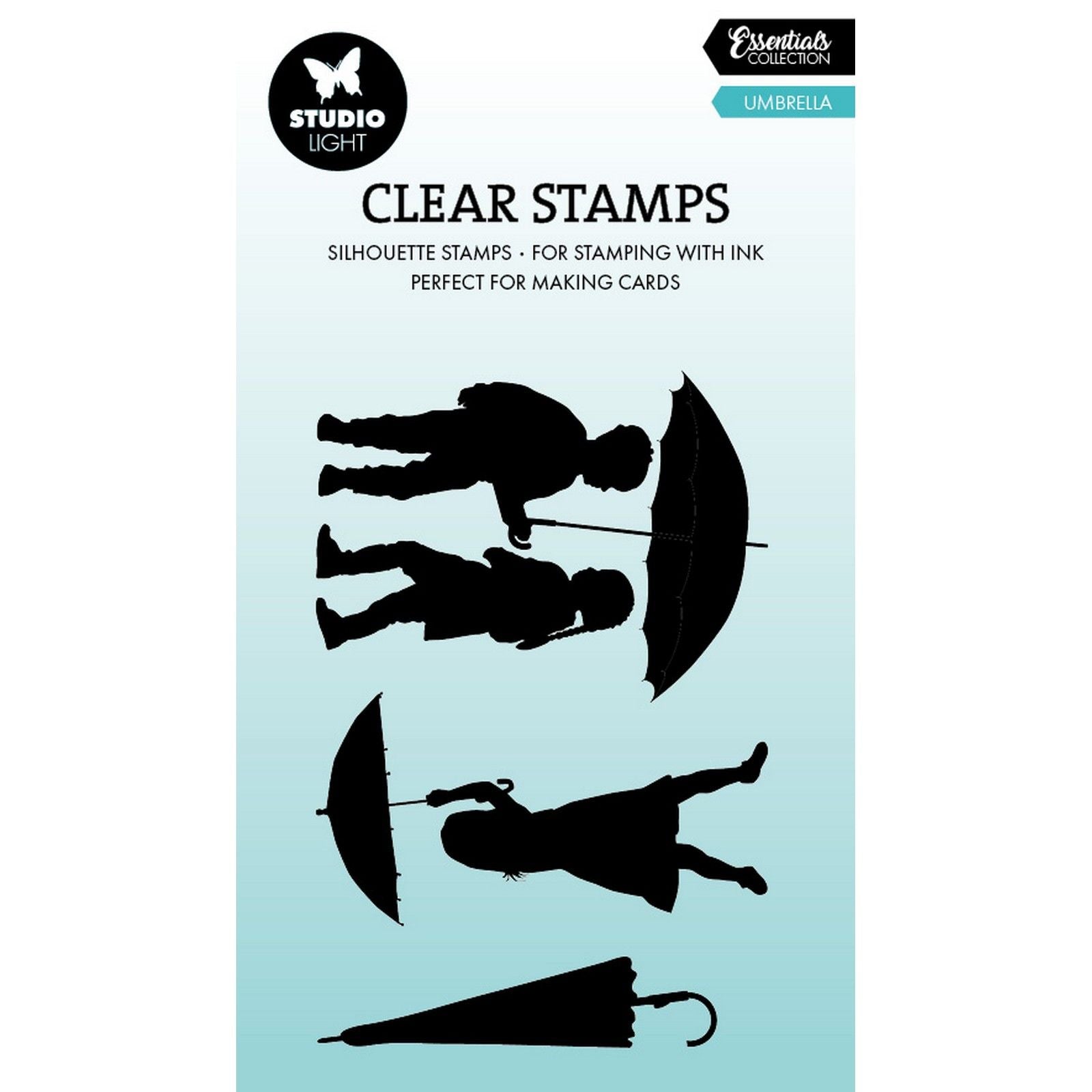 Studioleuchte • Essentials Clear Stamp Regenschirm