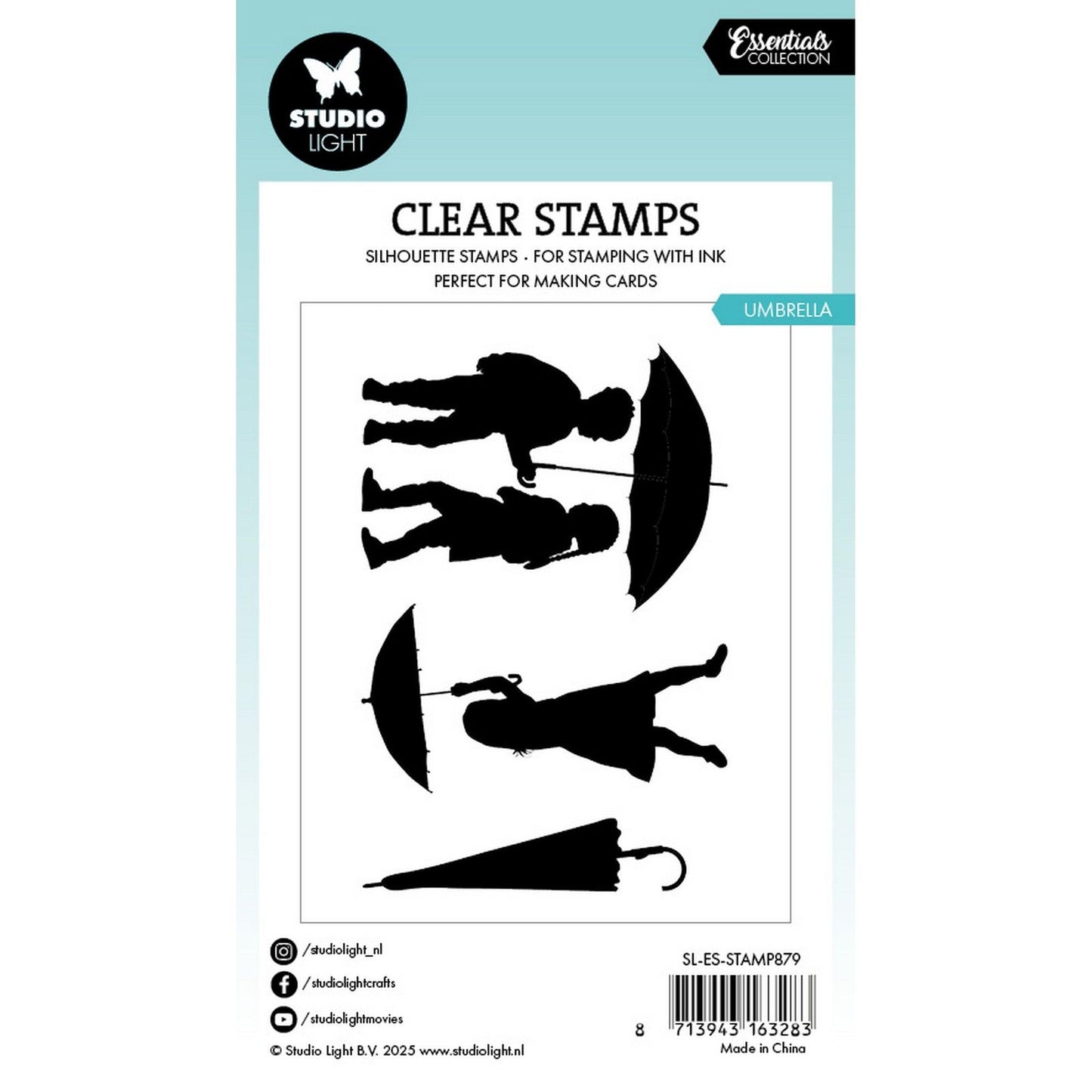 Studioleuchte • Essentials Clear Stamp Regenschirm