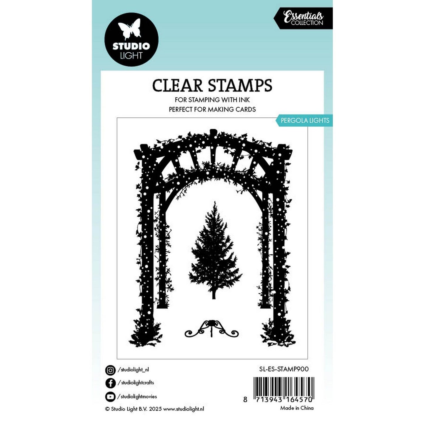 Studioleuchte • Clear Stamp Pergola Lights Essentials 68x88x3mm 3 Stück