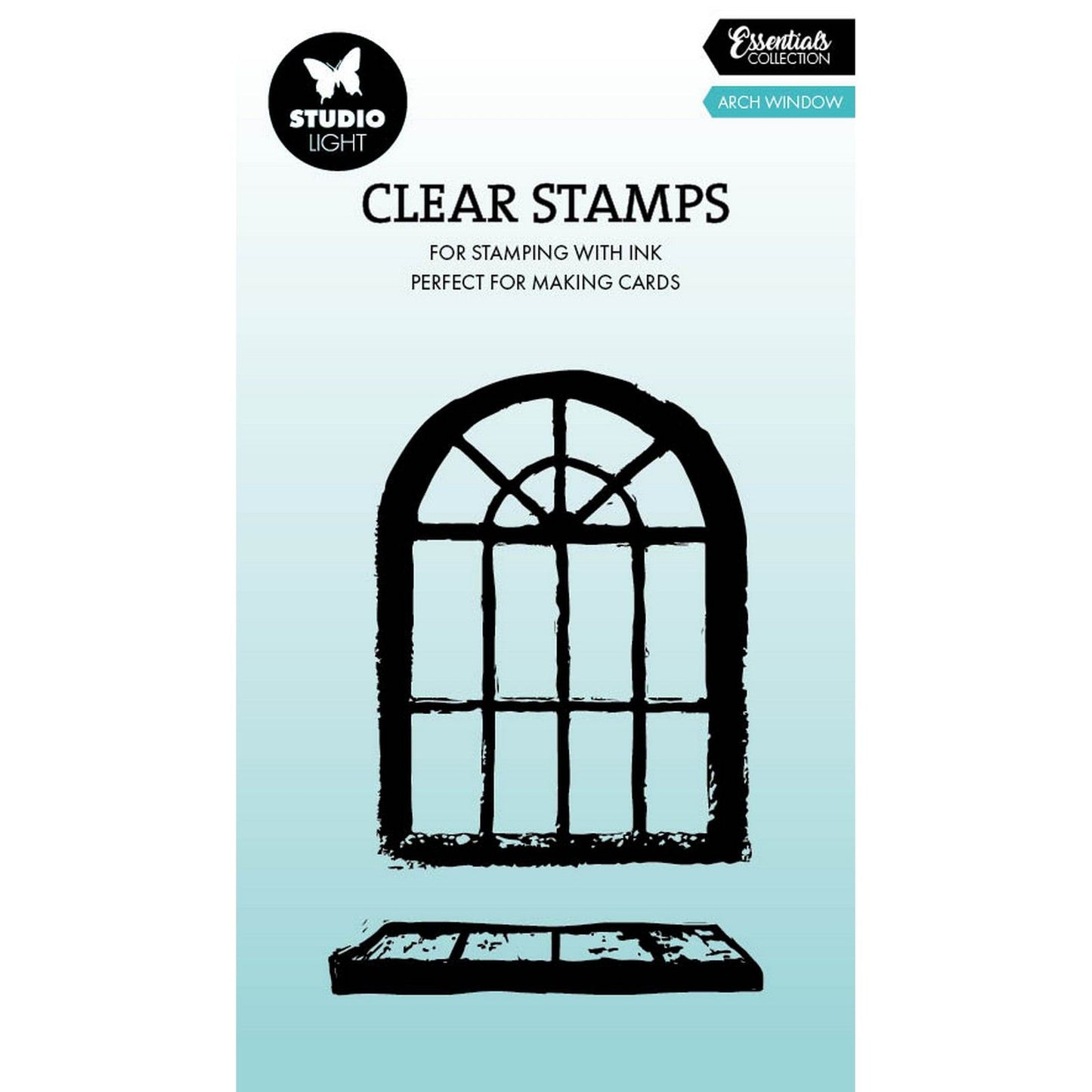 Studioleuchte • Clear Stamp Arch Window Essentials 60x86x3mm 2 Stück