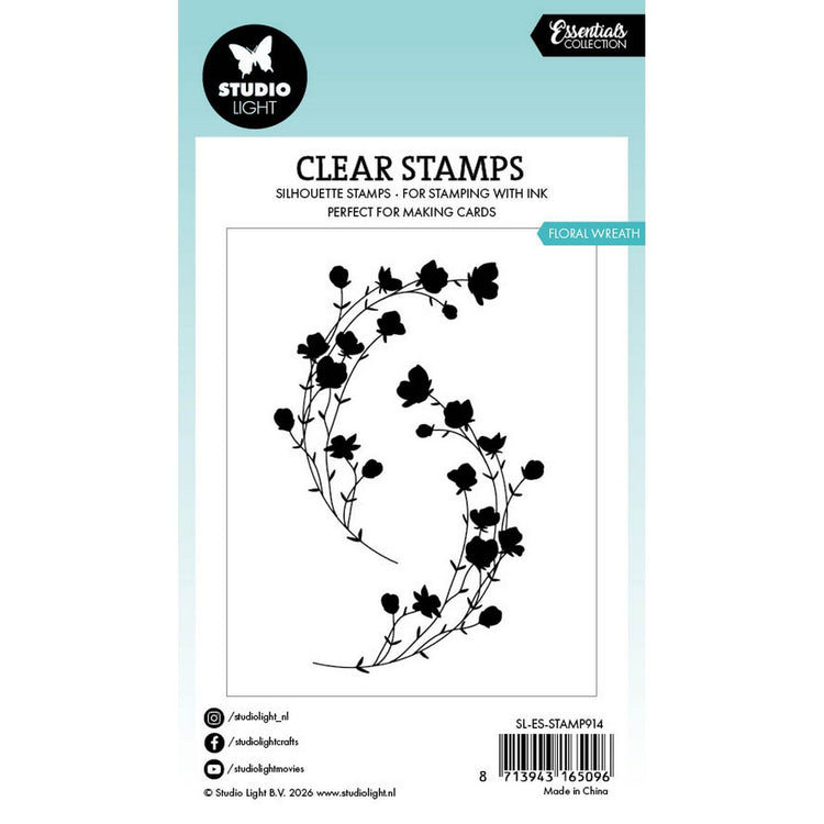 Studio Light • Essentials Clear Stamp Blumenkranz