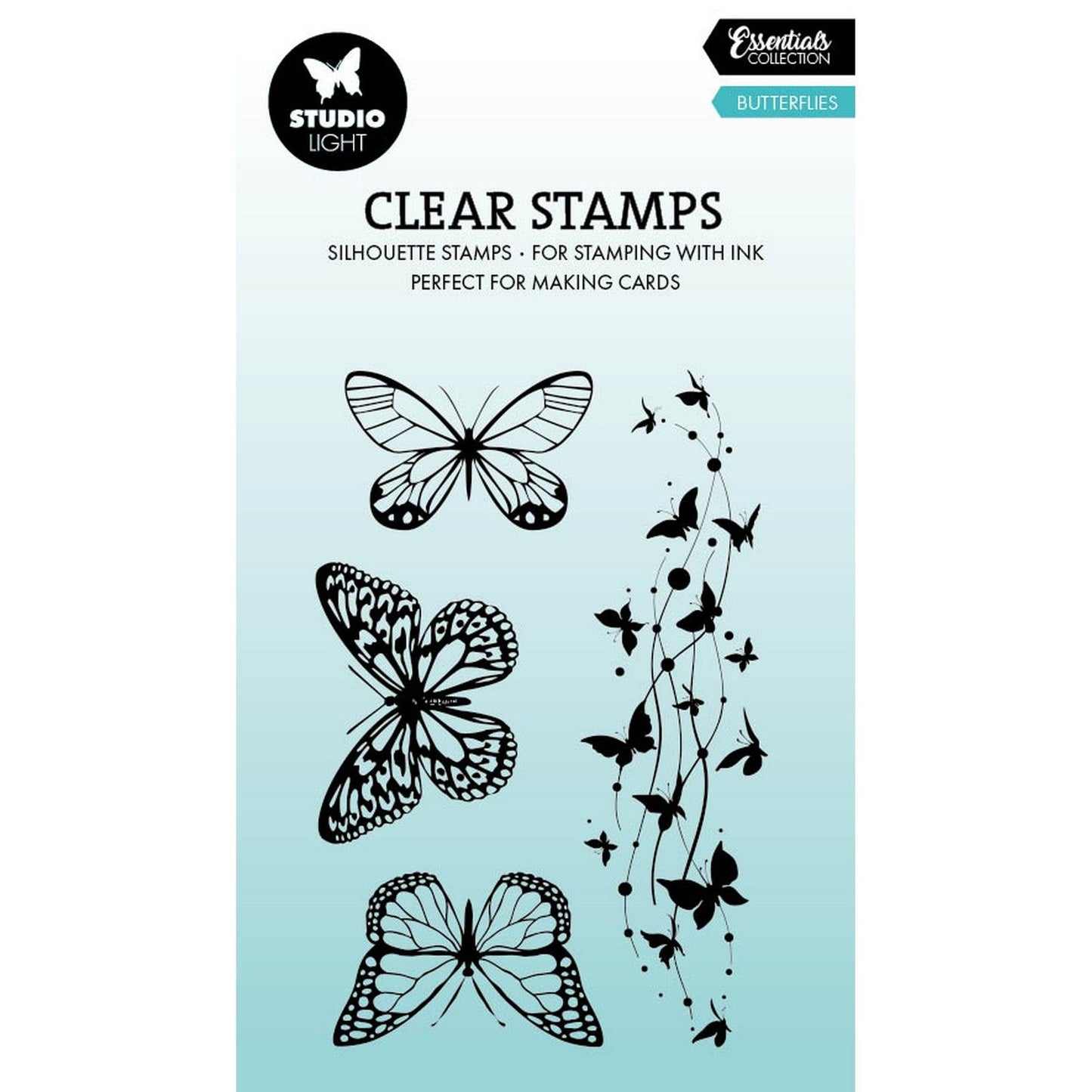 Studiolicht • Essentials Clear Stamp Schmetterlinge