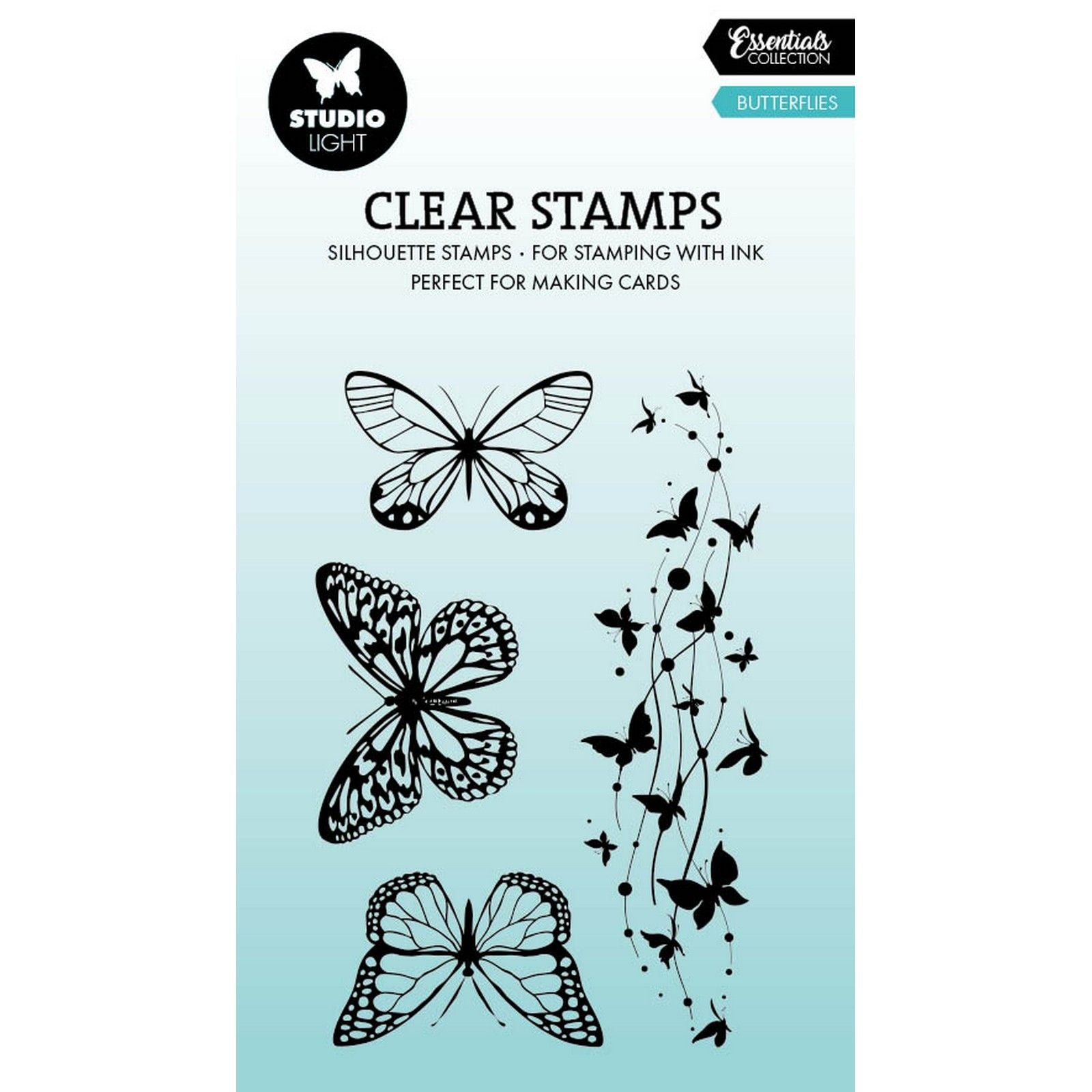 Studiolicht • Essentials Clear Stamp Schmetterlinge