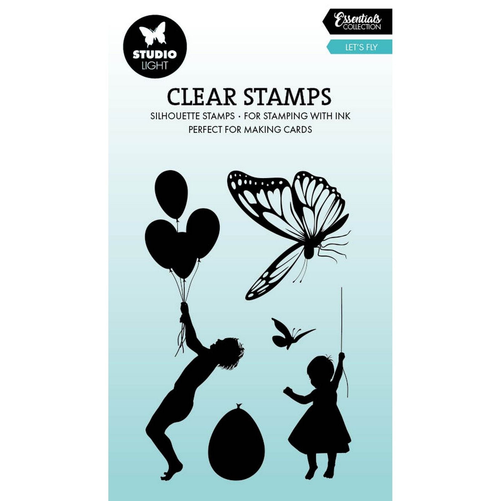 Studioleuchte • Essentials Clear Stamp Let's Fly