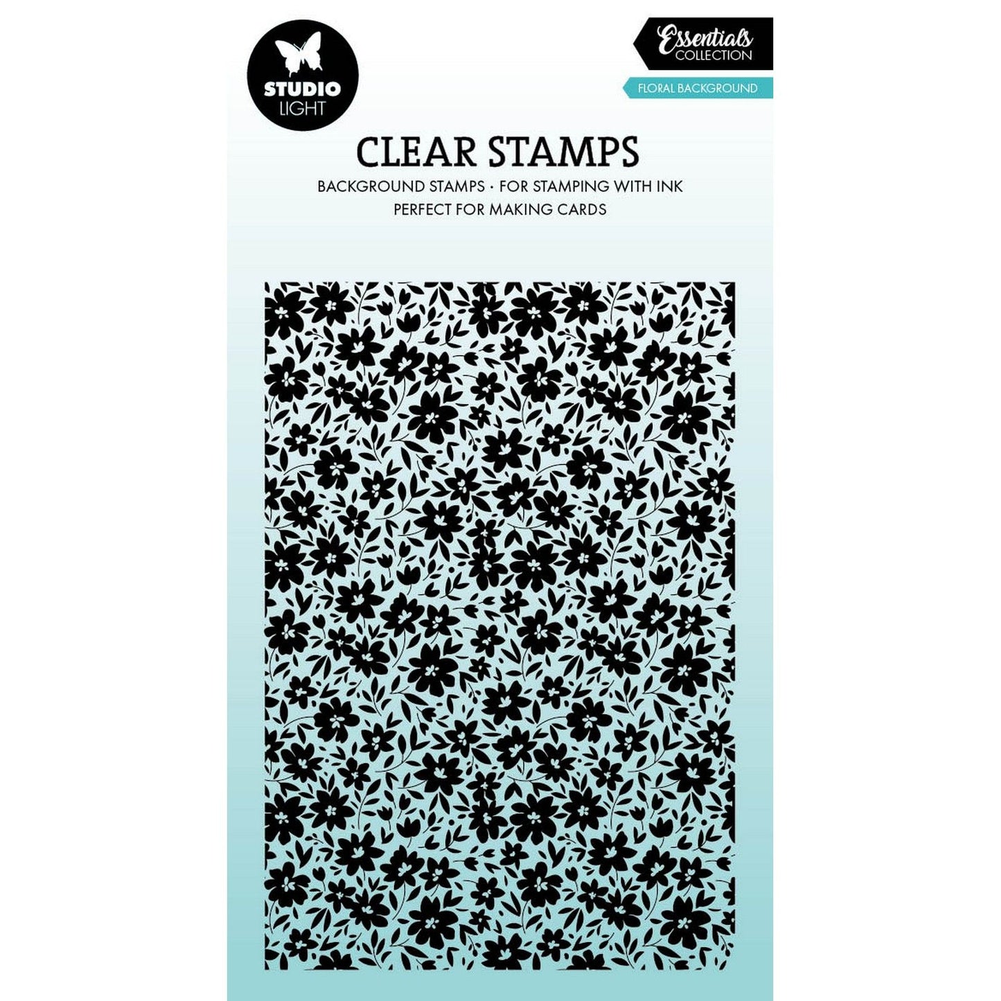 Studiolicht • Essentials Clear Stamp Blumenhintergrund