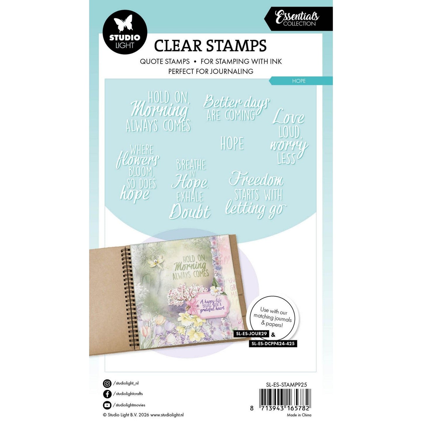 Studiolicht • Essentials Clear Stamp Zitate Hoffnung