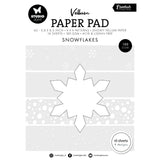 Studiolicht • Essentials Pergamentpapierblock Schneeflocken - afbeelding 1