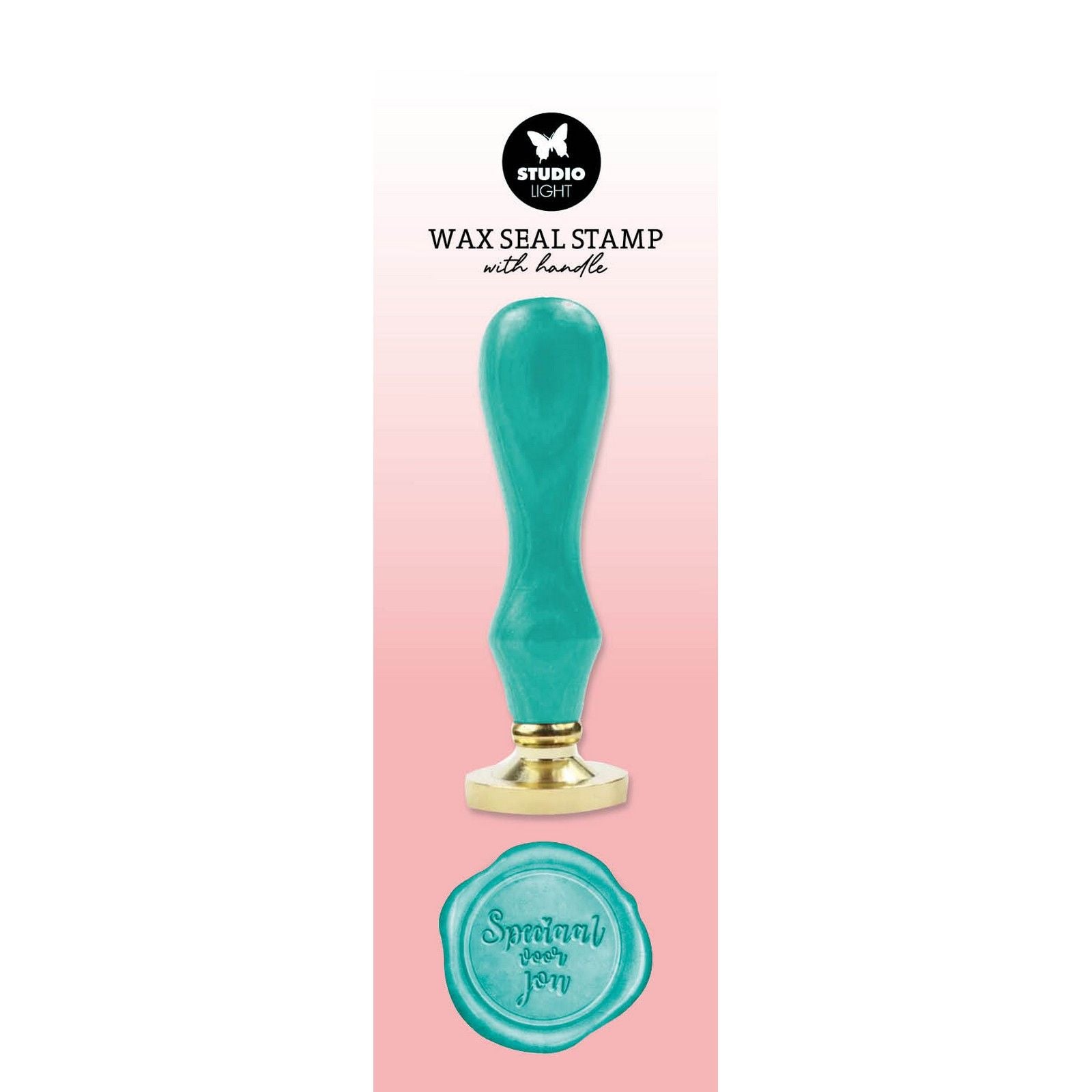 Studio Light • Essentials Tools Wachsstempel mit Griff Türkis speziell für Sie