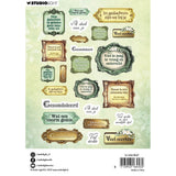 Studiolicht • Papierelemente Texte - nl ruhiger Morgen 105x148x5mm 24 Stück - afbeelding 2