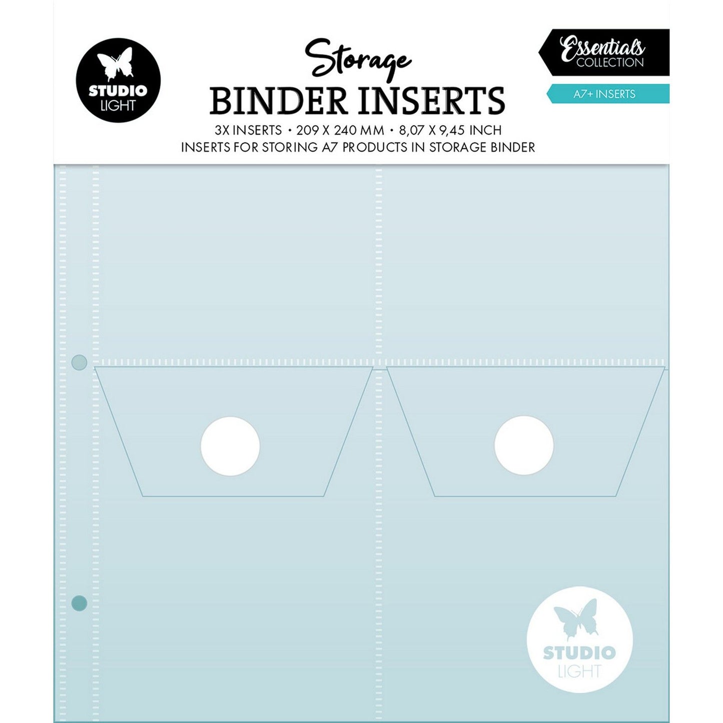 Studioleuchte • Essentials-Aufbewahrungseinsätze für A7+ 3St