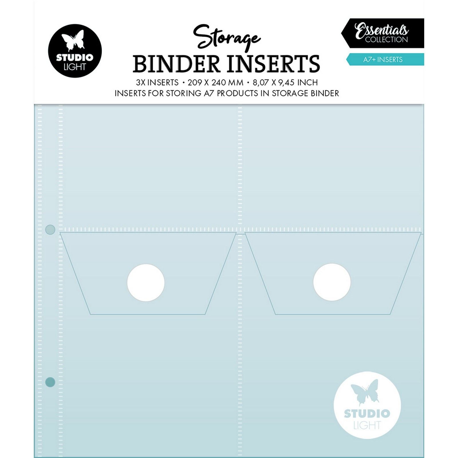 Studioleuchte • Essentials-Aufbewahrungseinsätze für A7+ 3St