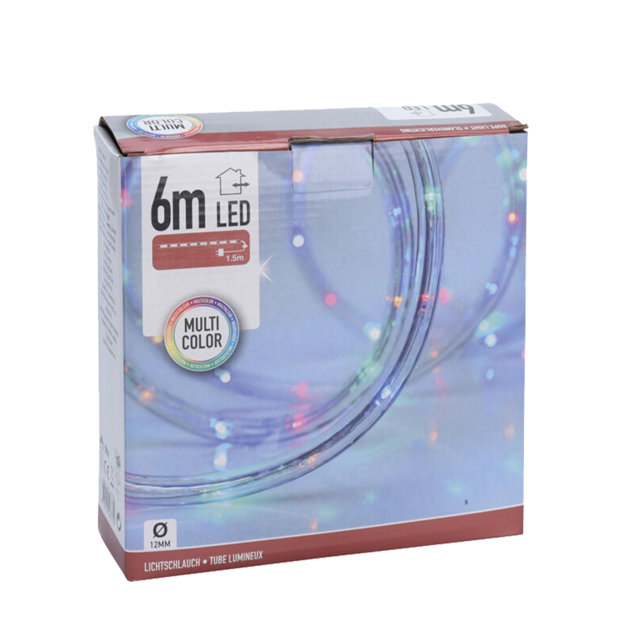 Schlauchbeleuchtung LED mehrfarbig 600cm
