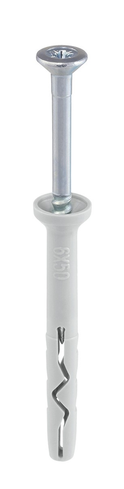 Steelies Ultimate Impact Plug Nylon 8x 80 Senkkragen PZ2 verzinkt | 50 Stück – kea10800801