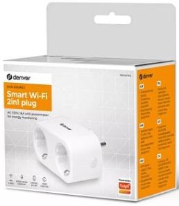 Smart Plug 3600 W WiFi 2-Wege Denver – 6980102