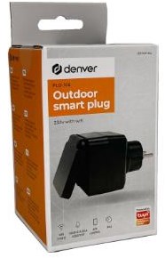 Smart Plug 3600 W WLAN Outdoor IP44 Denver – 6980120